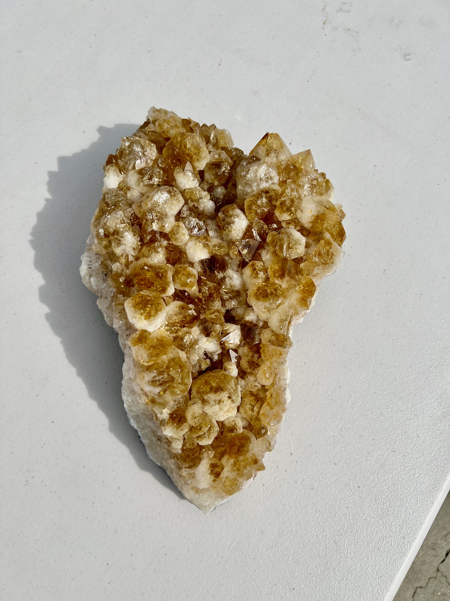 12lb High Quality X-large Citrine Large Crystal Cluster