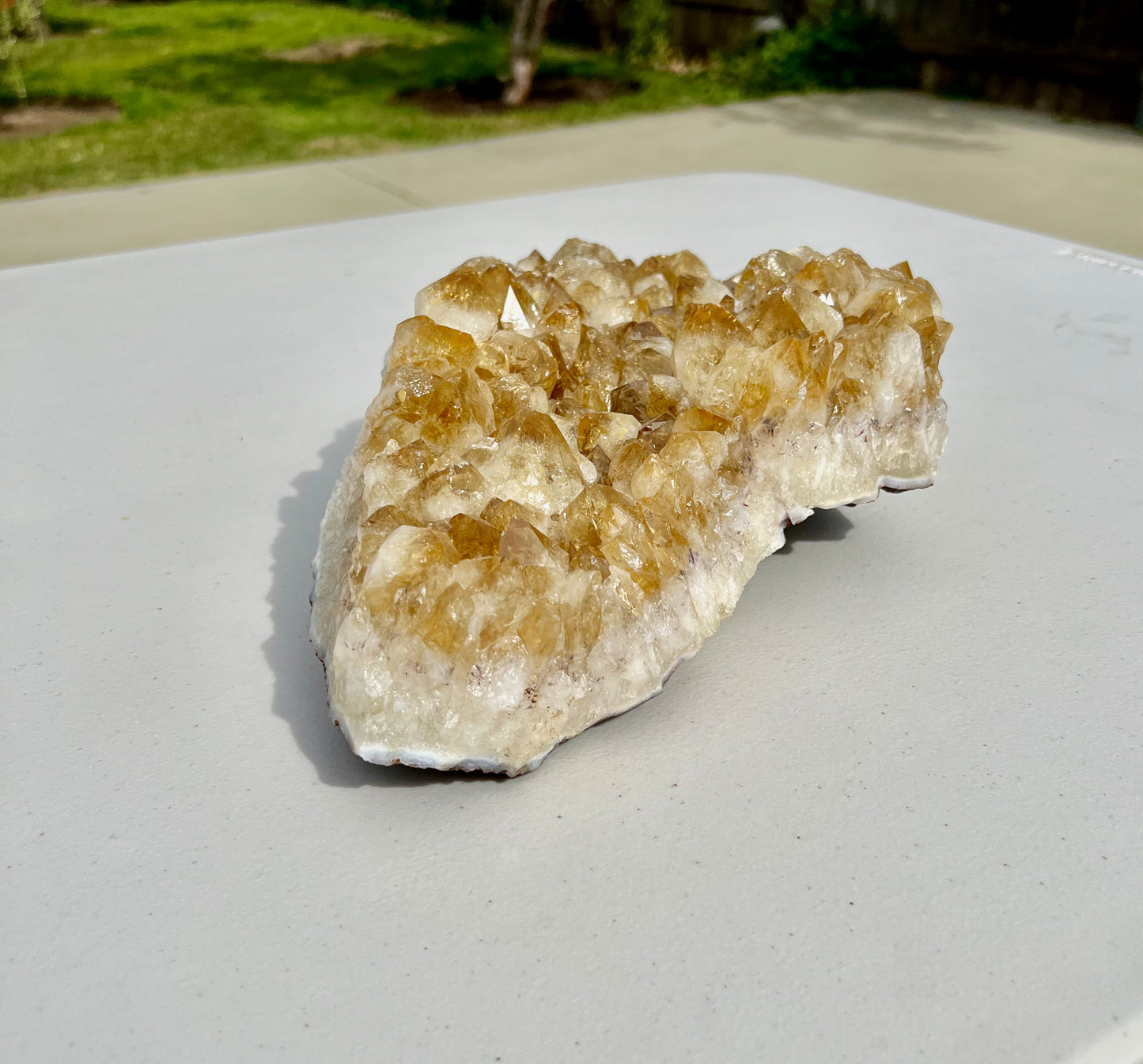 12lb High Quality X-large Citrine Large Crystal Cluster