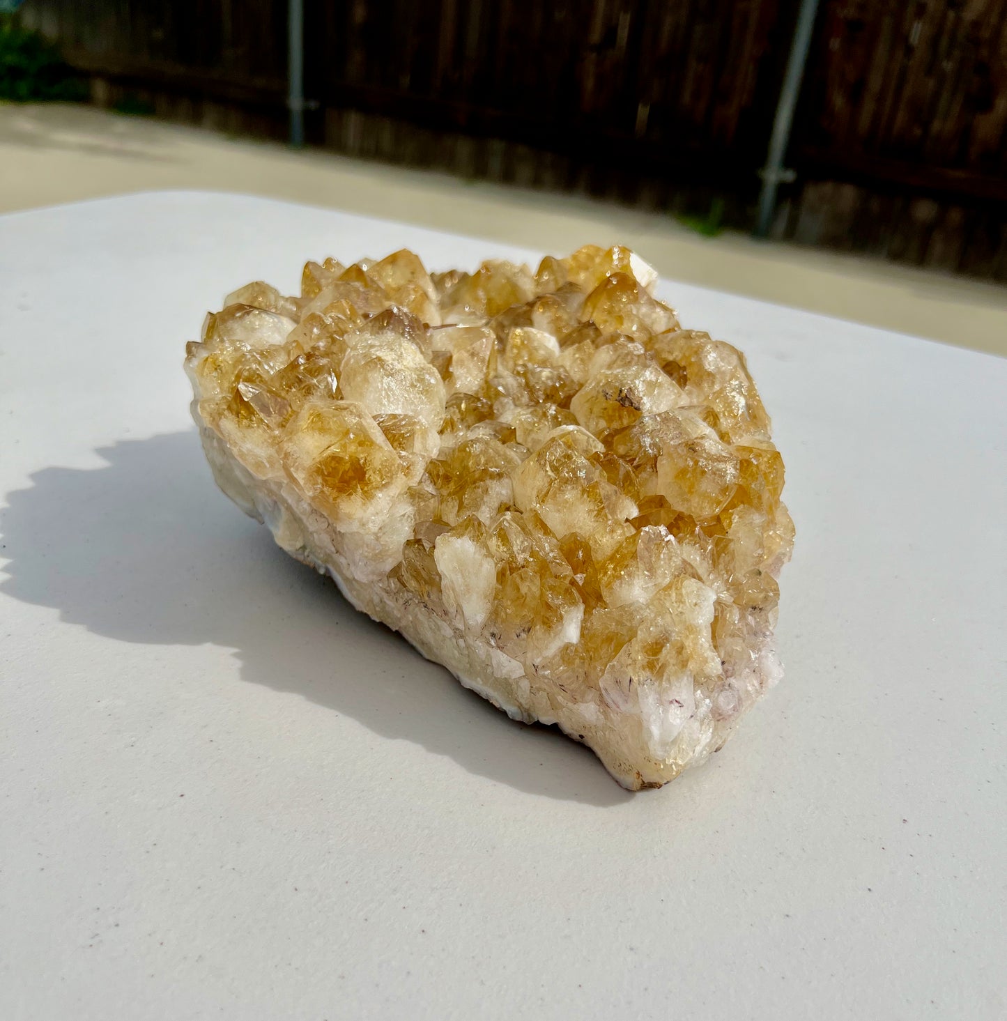 12lb High Quality X-large Citrine Large Crystal Cluster